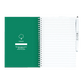 Erasable notebook A5 - Forest green | Moyu - de inKijk
