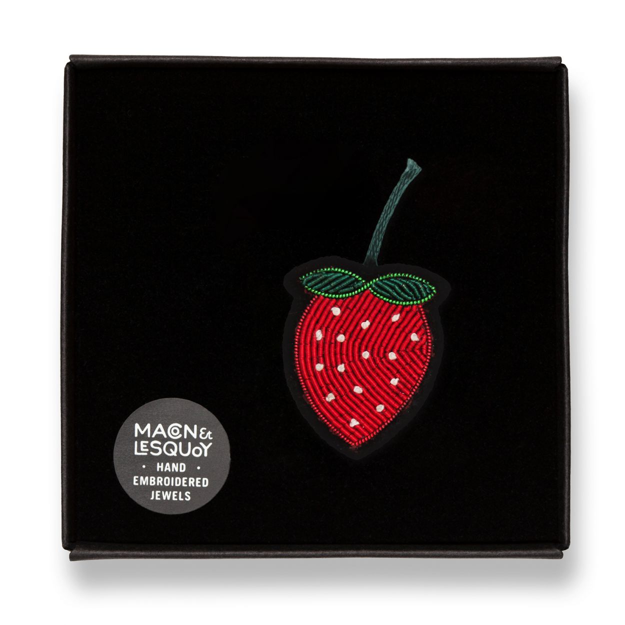 Broche - Sweet Strawberry | Macon et Lesquoy