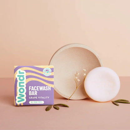 Grape vitality facewash bar | Wondr Care - de inKijk
