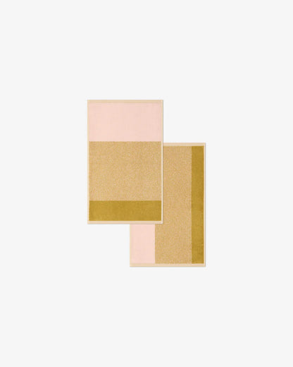 Gastendoekjes set - Lex Pott collectie - blush/olive | SUITE702