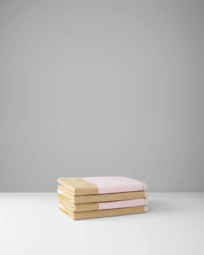 Gastendoekjes set - Lex Pott collectie - blush/olive | SUITE702