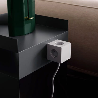 Square 1 stekkerdoos ( usb C ) - gotland grey | Avolt - de inKijk