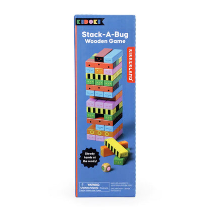 Stack-a-bug - Wooden balance game | Kikkerland - de inKijk