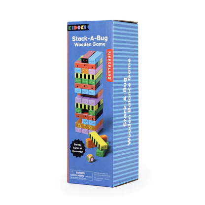 Stack-a-bug - Wooden balance game | Kikkerland - de inKijk