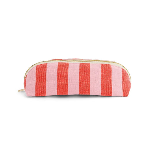 Pencil case - Gaston - Candy Pink/Red Stripes | Rose in April