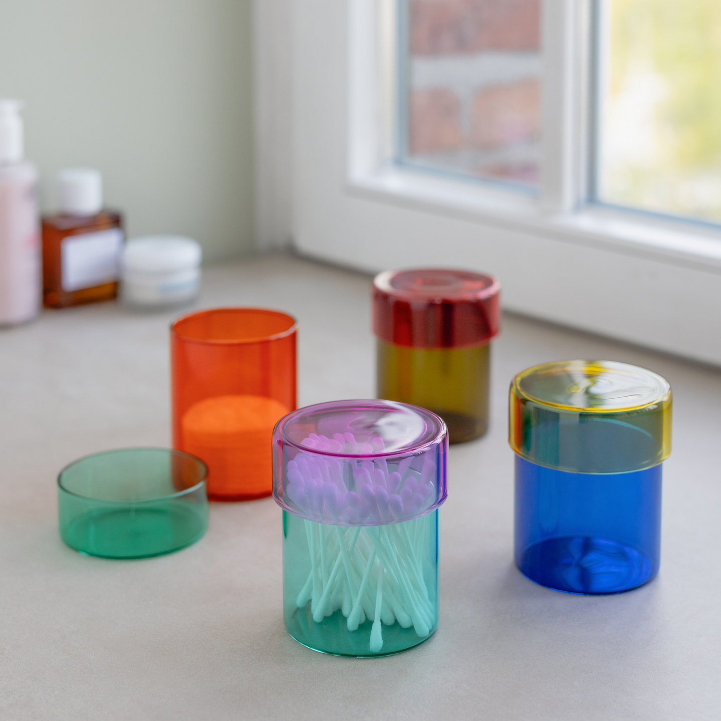 Glazen jar set van 4 - cosima | Remember