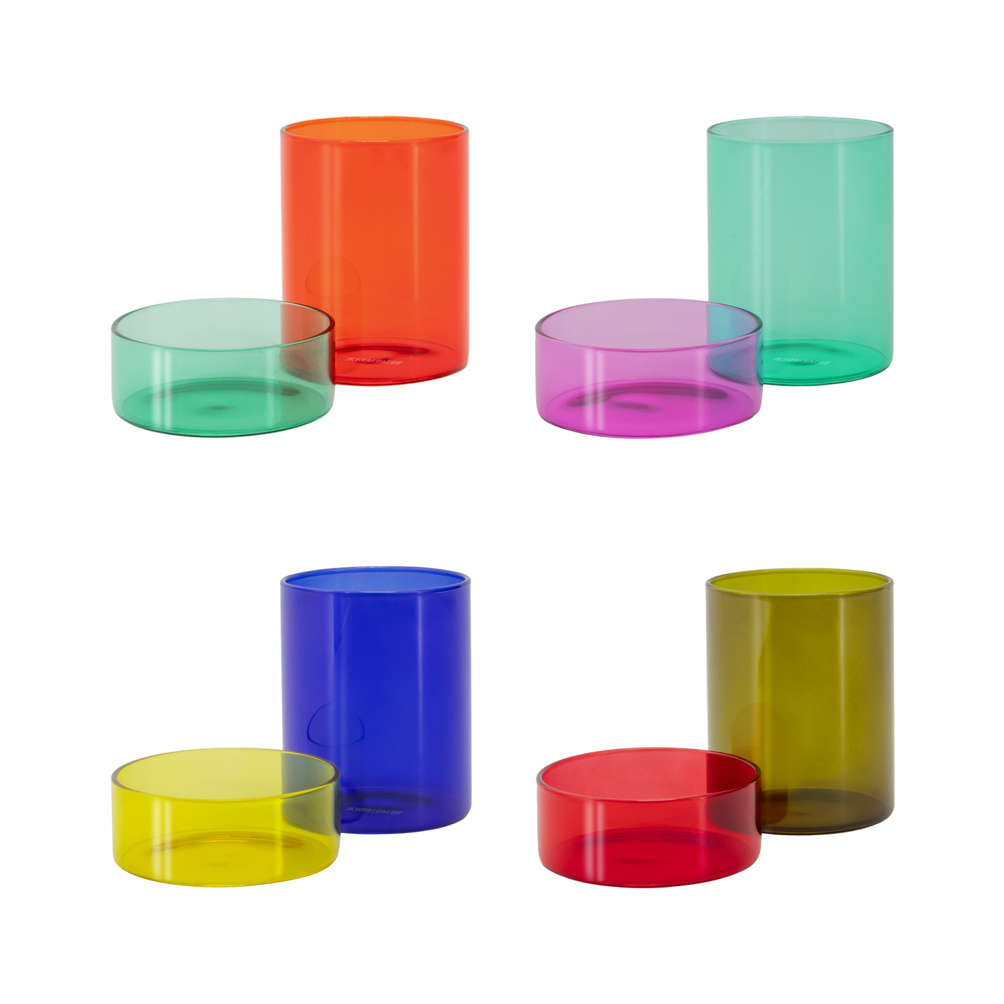 Glazen jar set van 4 - cosima | Remember