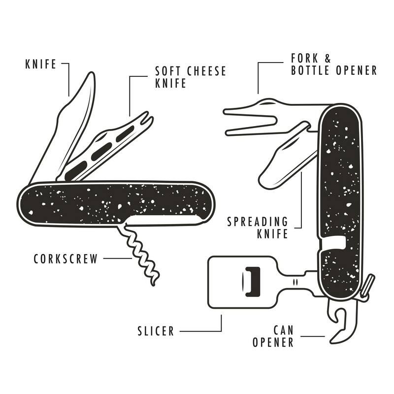 Cheese&Wine multi-tool | Gentlemen's hardware - de inKijk