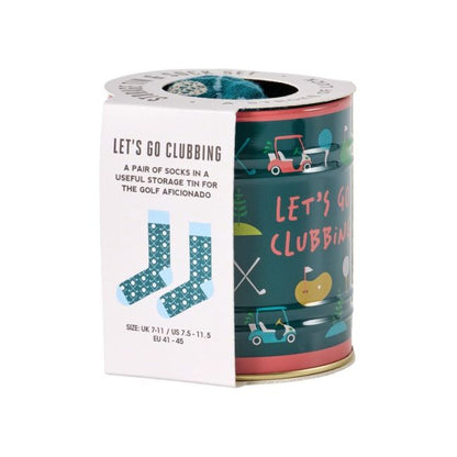 Storage Tin & Sock Set - Golf | Gentlemen's hardware