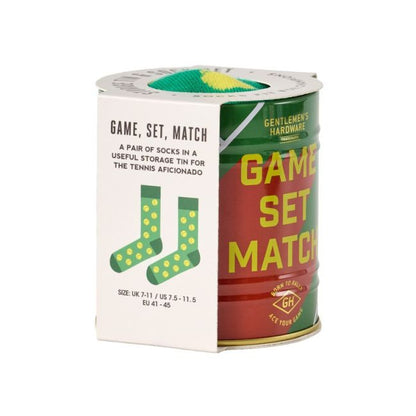 Storage Tin & Sock Set - Tennis | Gentlemen's hardware