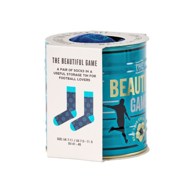 Storage Tin & Sock Set - Football | Gentlemen's hardware