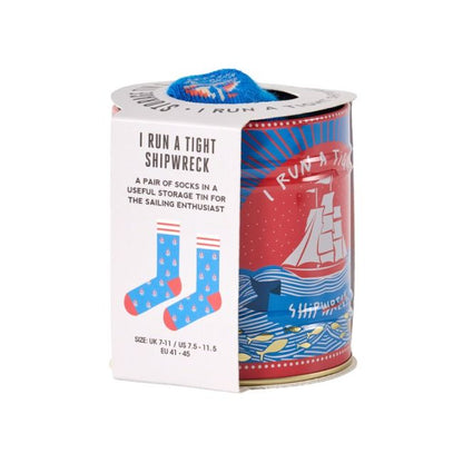 Storage Tin & Sock Set - Sailing | Gentlemen's hardware