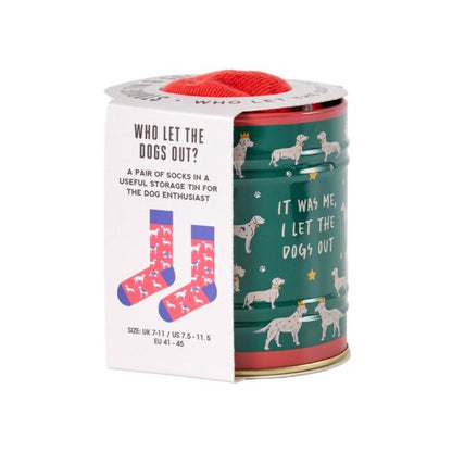 Storage Tin & Sock Set - Dogs | Gentlemen's hardware
