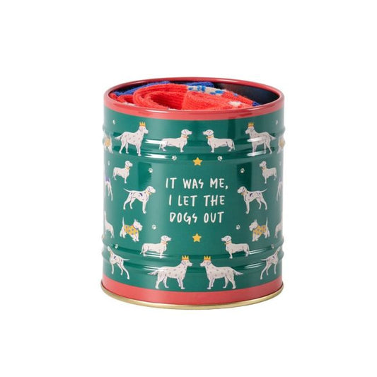Storage Tin & Sock Set - Dogs | Gentlemen's hardware