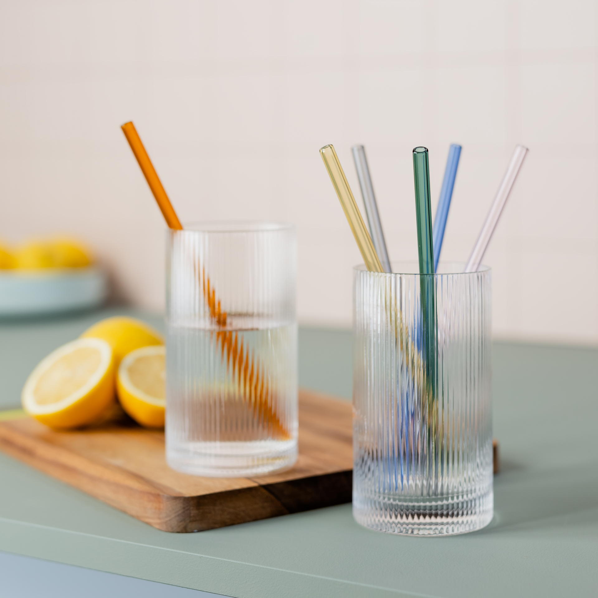 Glass straws - set of 6 | Remember - de inKijk