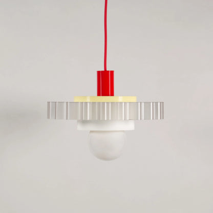 Hanglamp Gigi Nr.3- rode kabel | Warren & Laetitia