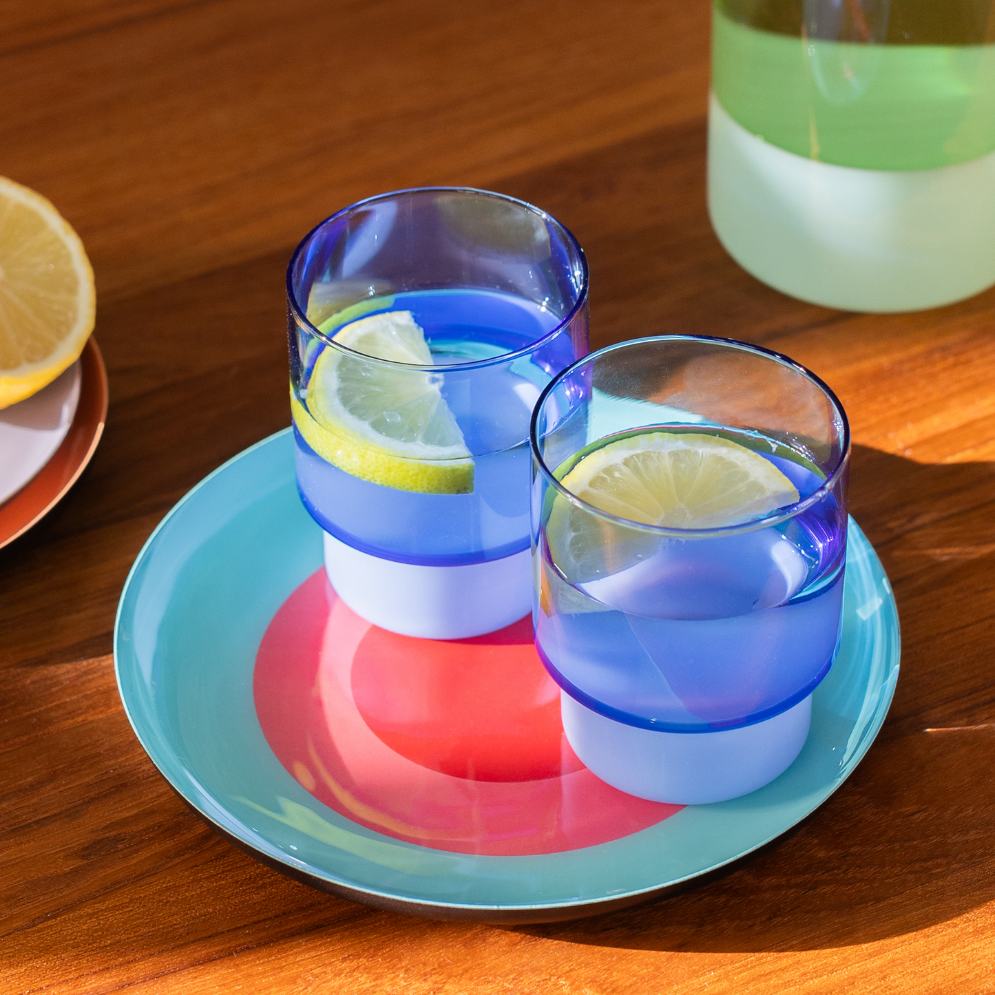 Drinkglazen Jill - Blauw - set van 2 | Remember