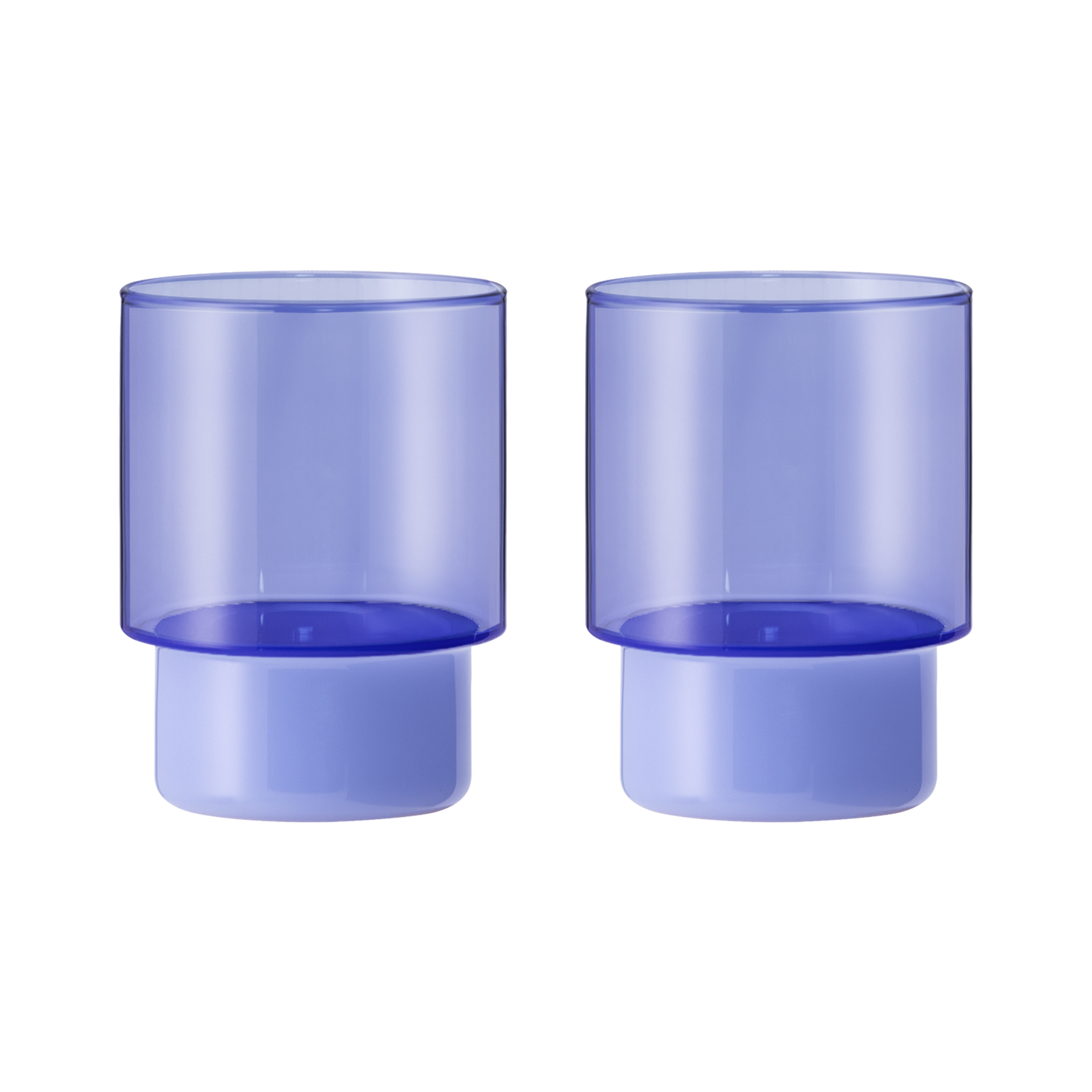 Drinkglazen Jill - Blauw - set van 2 | Remember