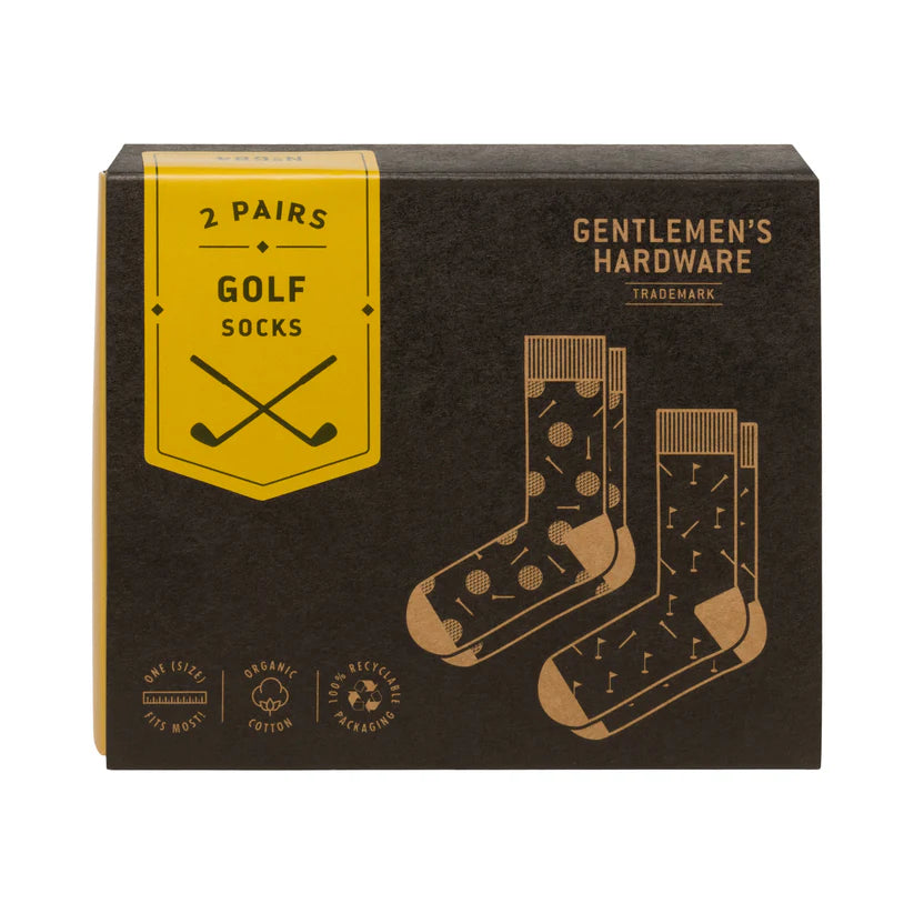 Golf sokken - 2 paar | Gentlemen's hardware - de inKijk