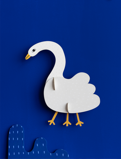 Greta Goose - muurdecoratie | Studio Roof