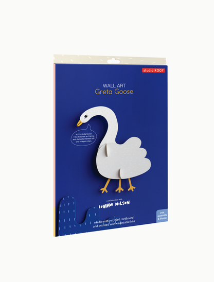 Greta Goose - muurdecoratie | Studio Roof