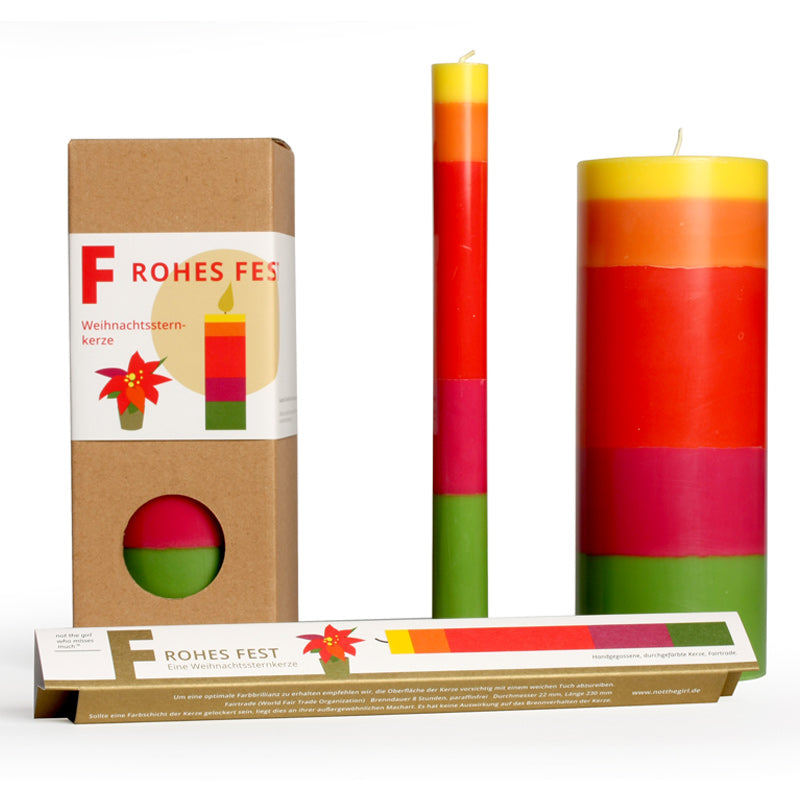 Candle - Christmas Star | Not the girl who misses much