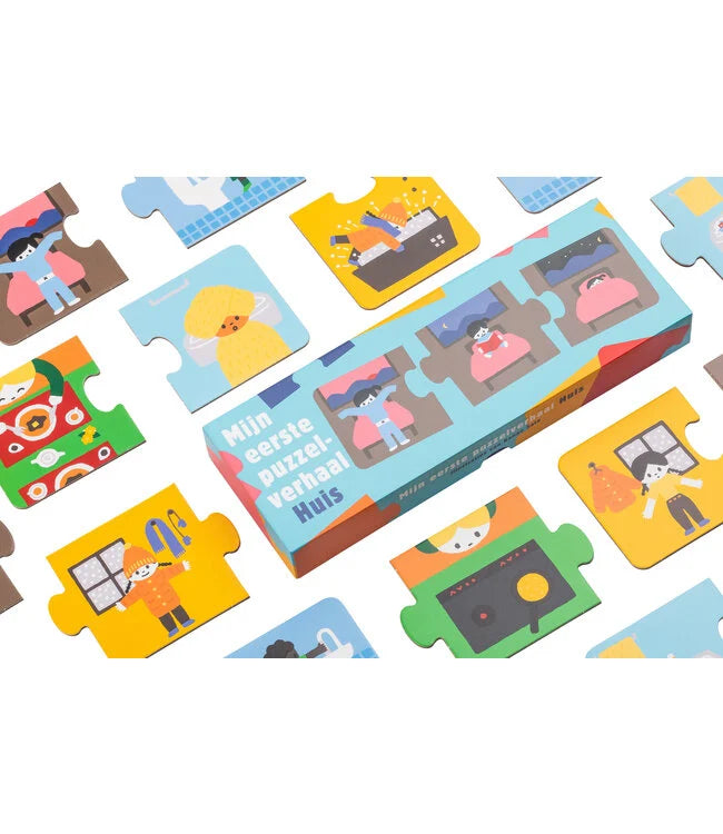 Mijn eerste puzzelverhaal - huis | BISpublishers