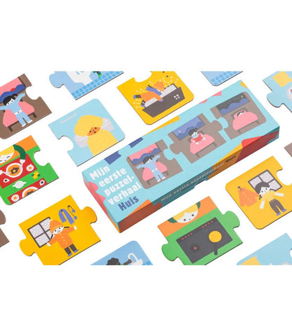 Mijn eerste puzzelverhaal - huis | BISpublishers