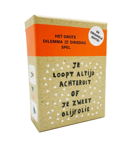 Het grote dilemma op dinsdag spel - de originele editie | BISpublishers - de inKijk