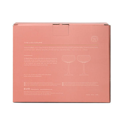 Lou Coupe Glasses - blush - set van 2 | Here's How - de inKijk