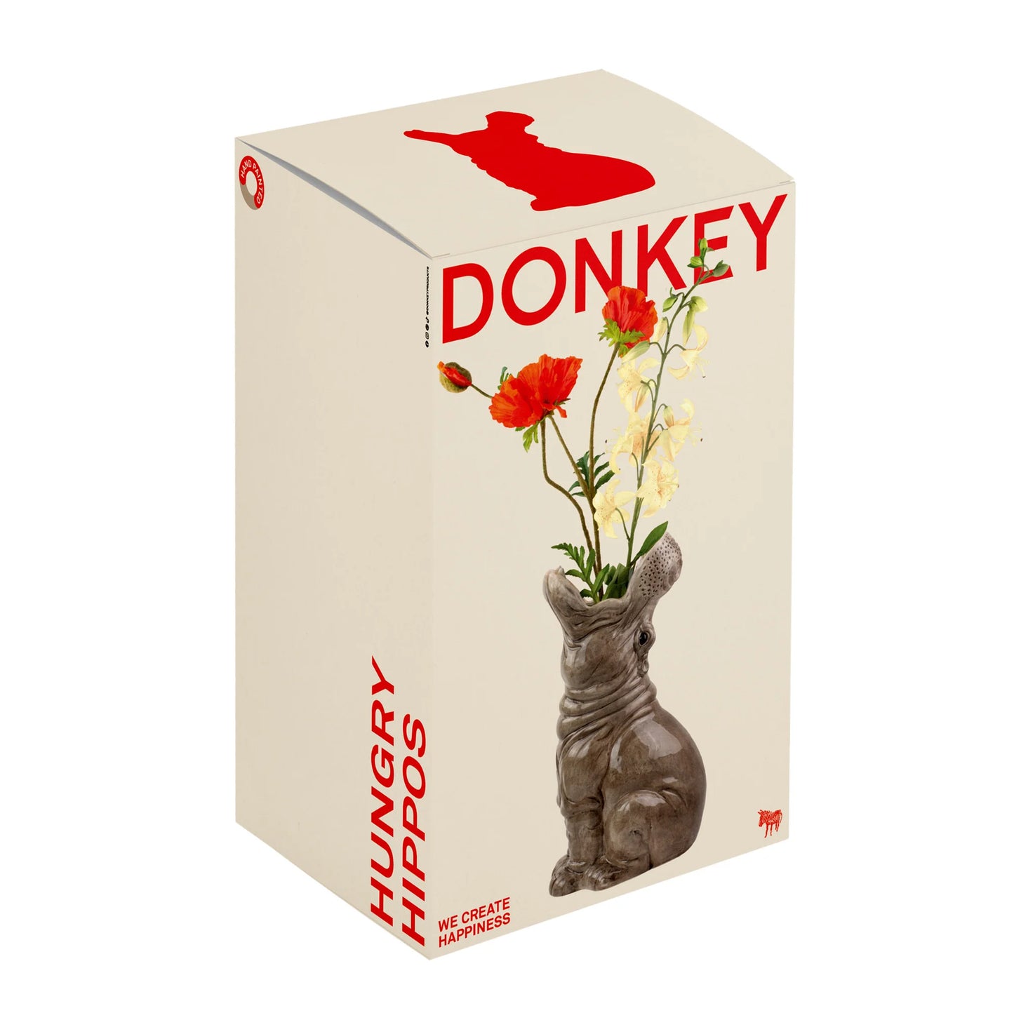 Vase large -  hungry hippos | Donkey Products