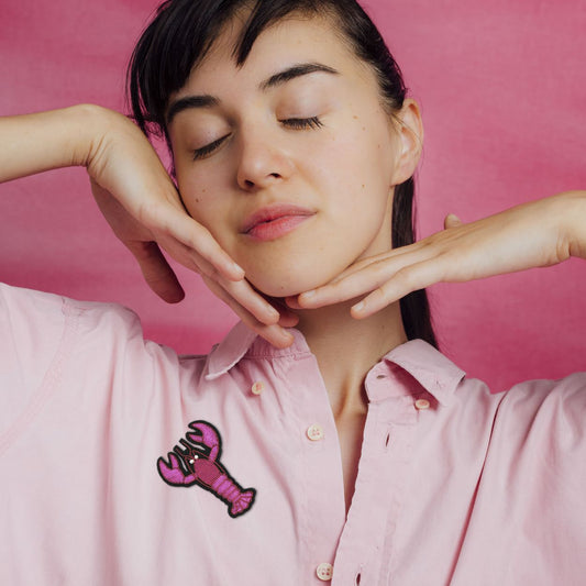 Broche - Pink Lobster | Macon et Lesquoy