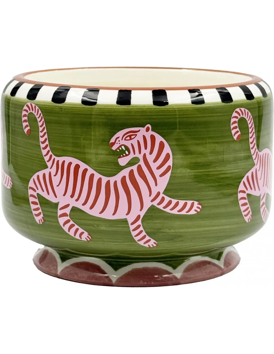Ceramic candle Tiger 680 gr. - Black Cedar & Fig | Paddywax