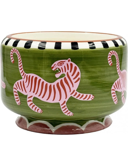 Ceramic candle Tiger 680 gr. - Black Cedar & Fig | Paddywax