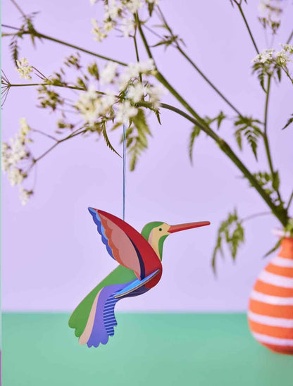 Hummingbird, pop-out card | Studio Roof - de inKijk