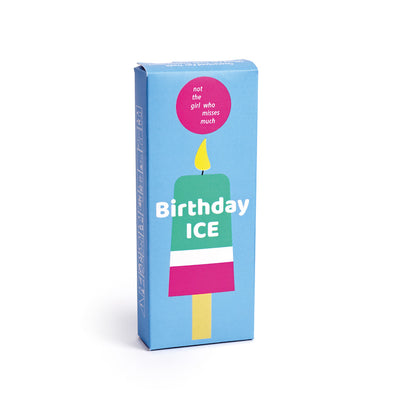 Party Candle - Birthday Ice | Not the girl who misses much