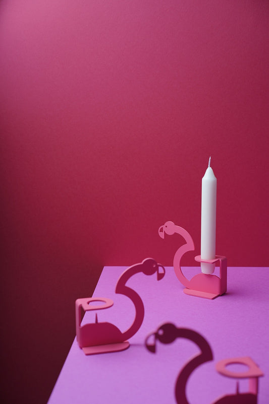 Flying candle - Flamingo | Studio Ilsangisang - de inKijk