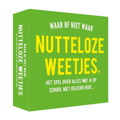 nutteloze weetjes - waar of niet | Hygge Games