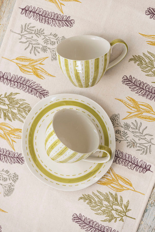 Plate - Green Aquarel | Tranquillo