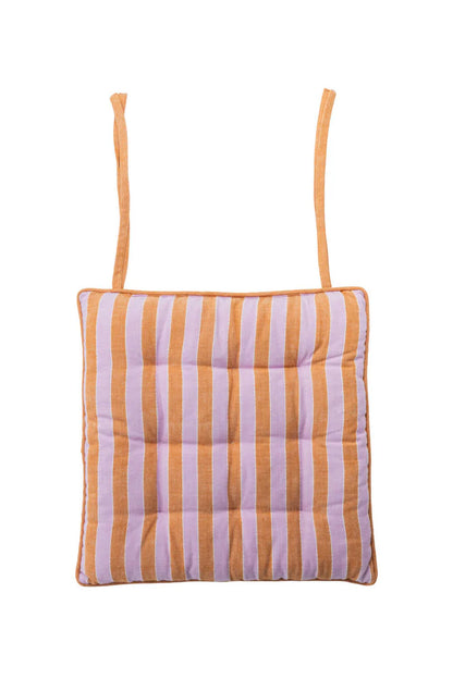 Seat cushion vivid lines - Orange | Tranquillo