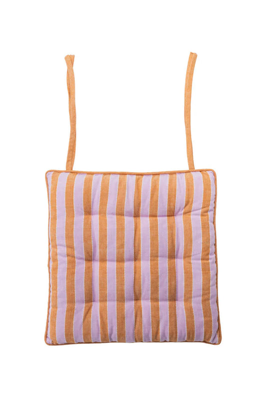 Seat cushion vivid lines - Orange | Tranquillo