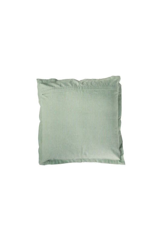 Cushion cover vivid lines - Green | Tranquillo