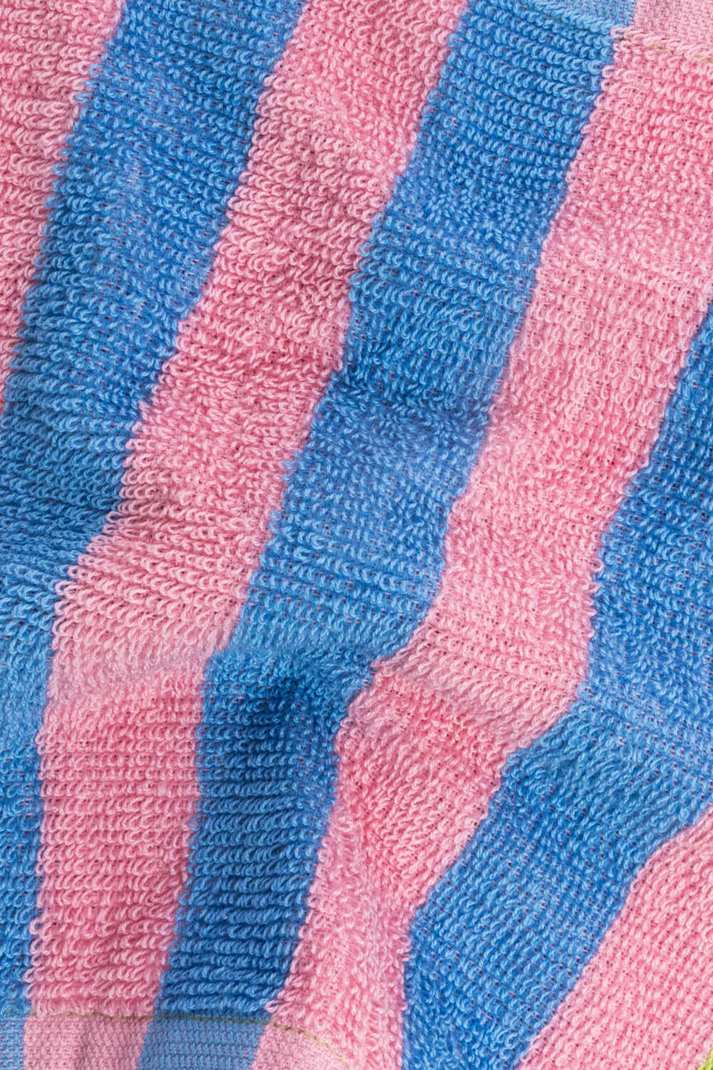 Terry dishcloth stripes - Pink/blue | Tranquillo
