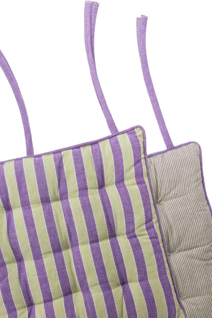 Seat cushion vivid lines - Lila | Tranquillo
