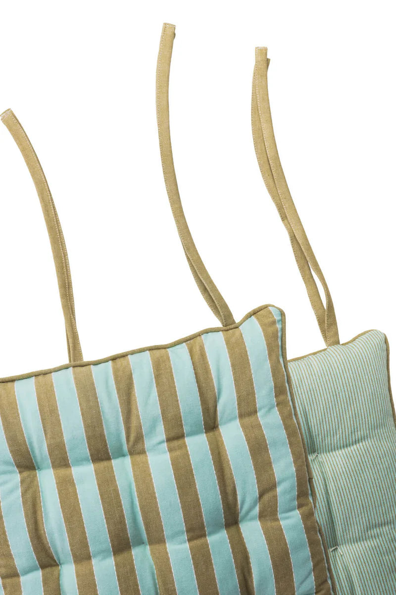 Seat cushion vivid lines - Green | Tranquillo
