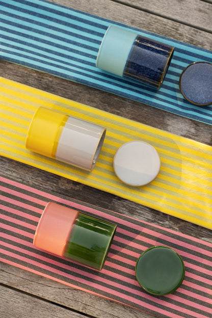 Storage tin Industrial - Green/Pink | Tranquillo