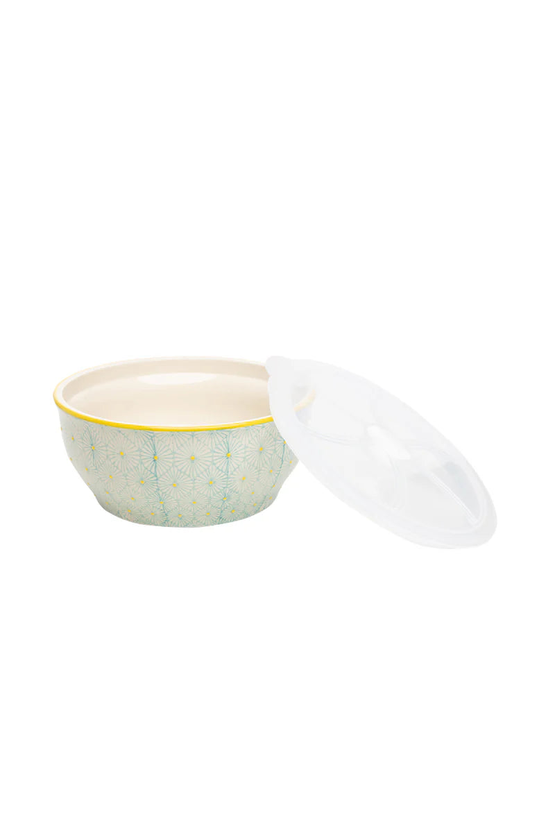 Bowl Art Deco - 18 cm - Blue | Tranquillo