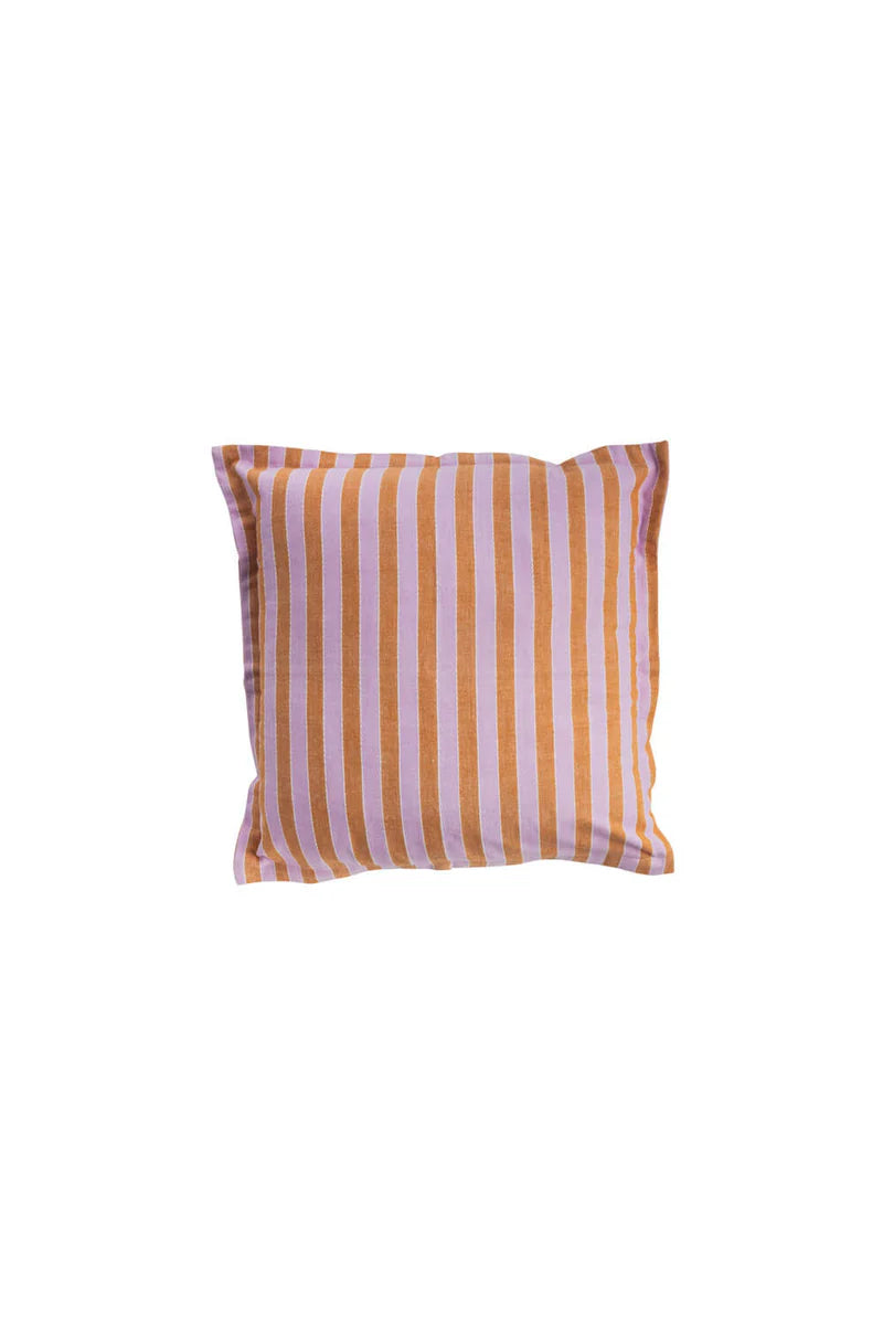 Cushion cover vivid lines - Orange | Tranquillo