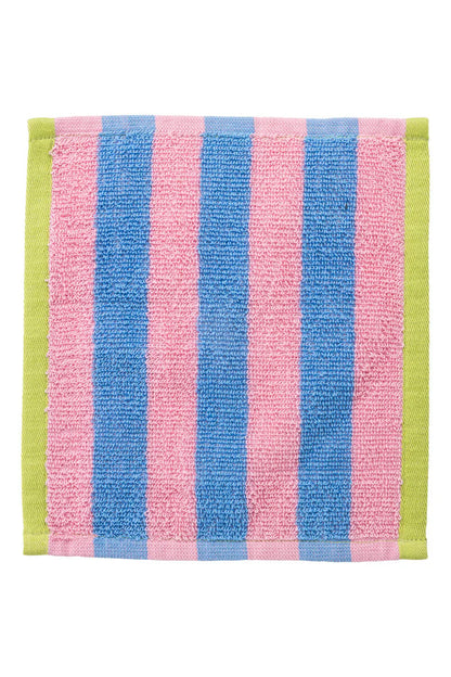 Terry dishcloth stripes - Pink/blue | Tranquillo