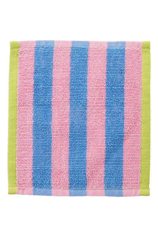 Terry dishcloth stripes - Pink/blue | Tranquillo